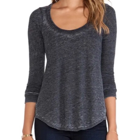 Chaser Top Long Sleeve Open Knot Back Large - Picture 2 of 5